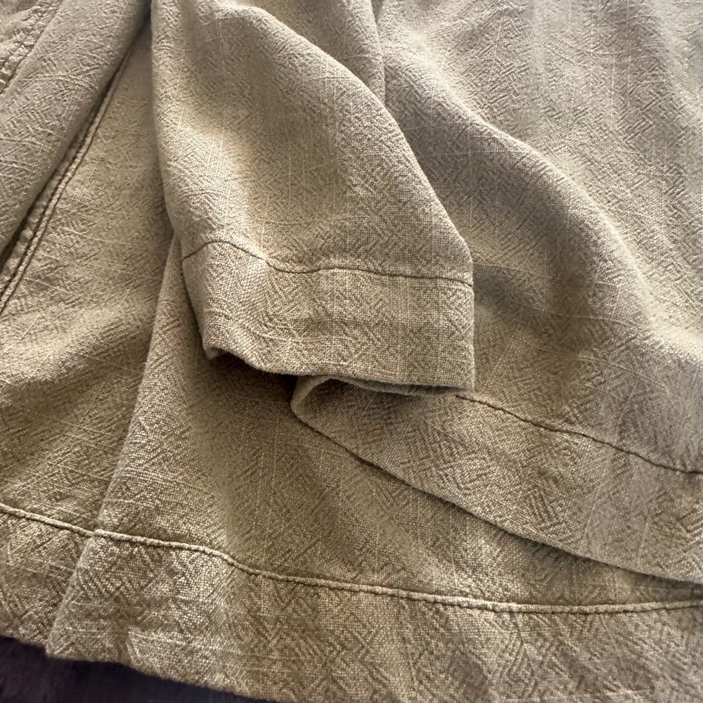 Free People Women’s Moss Green Rainz Duster Jacket Size Small - Picture 6 of 7